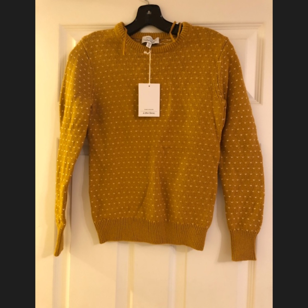 And Other Stories mustard yellow sweater